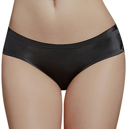 

HEVIRGO Panties Lace Patchwork Exquisite Solid Color Low-waist Shorts for Women
