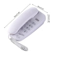 thumbnail image 5 of Ywmsfl KXT-580 Fixed Landline Wall Telephone Portable Mini Phone Wall Hanging-Telephone, 5 of 12