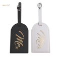 thumbnail image 2 of WET Mr Mrs Maleta Equipaje Etiquetas Nombre Dirección Soporte Identificador Etiqueta Boda Regalo huangjie unisex, 2 of 2