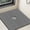 Grey, variant on Shower Mat Non Slip,32 x 32 Inch Square Shower Mat with Drain Hole in Middle,Soft Loofah Bath Mat Shower Stall Bathtub Mat for Inside Shower Bathroom,Without Suction Cups (Grey)