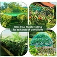 thumbnail image 5 of Anti-Bird Netting 7 x 33 Feet Nylon Woven,Garden Farm Plants Fencing Mesh Fruits Protector Durable Fish Ponds Cover Green, 5 of 9