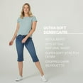 thumbnail image 6 of Riders byLee® Women's Ultra Soft Capri, 6 of 7