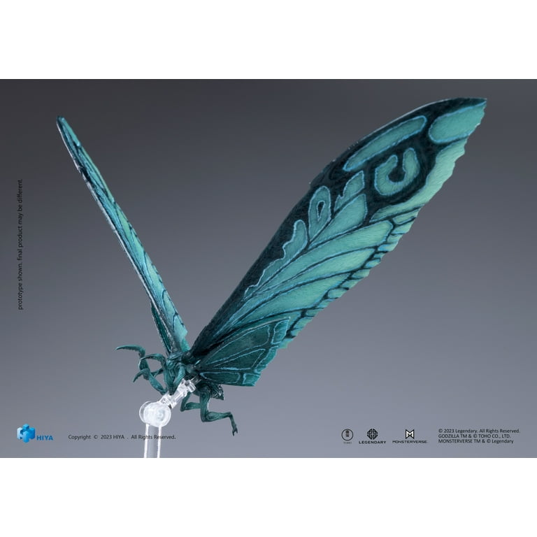 Hiya Toys Mothra Emerald Titan Adult Action Figure, 5.85 in, 0.45