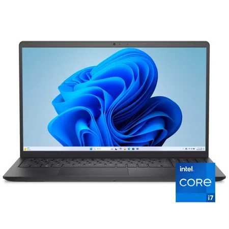 Dell 15.6" FHD Touchscreen Laptop, Intel Core i7 1355U 2023, 64GB Memory 2TB SSD, Intel UHD Graphics, Win 11 Pro, HDMI, Bluetooth Wi-Fi 6 - Carbon Black