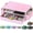 Pink, variant on Desk Organizer and Accessories, Computer Monitor Stand Riser with Drawer and 2 Pen Holders, Office Desk Accessories & Workspace Organizers for Office Supplies (Black)