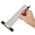 thumbnail image 3 of Reliable Easy Operation T Ruler， Woodworking Scribe Line Tool, Carpenter Machinery Industries For Woodworking Building Industrial, 3 of 8