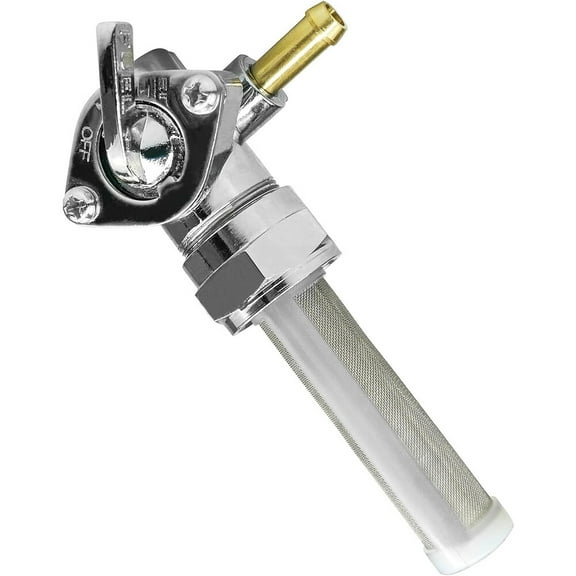 YIUIY 22mm Petcock Fuel Valve Left Spigot for Harley Davidson Sportster 883 1000 NEW