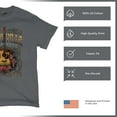 thumbnail image 6 of Country Girl Nashville Guitar And Roses T-shirt Vintage Tennessee Music City Cute Musician Lovers Gift Men's Tee, 6 of 7