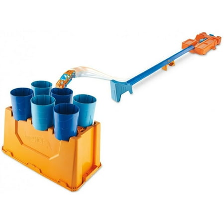 Hot Wheels Track Builder 4+ Stunts Barrel Box with One Hot Wheels (Best Hot Wheels Track)