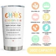 thumbnail image 6 of Chaos Coordinator Gifts for Women, Thank You Gifts for Women/Men, Chaos Coordinator Tumbler 20oz, Appreciation Gifts for Coworker/Boss Lady/Manager/Teacher/Mom/Friends on Boss Day Birthday, 6 of 6