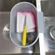thumbnail image 4 of Toystoory Simplifique la limpieza de la cocina, conveniente cesta coladora para fregadero, separación en seco y húmedo, filtro para fregadero Organizadores de utensilios de cocina gris, 4 of 6