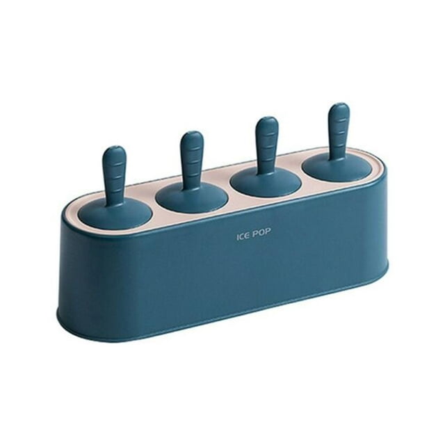 Cubitos De Hielo Diy Para Helados De 4 Agujeros, Máquina Para Hacer Paletas Reutilizable, Molde De Silicona Para Paletas, Máquina Para Hacer Paletas Noticed HA044019-04
