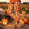 thumbnail image 4 of Edvintorg Women Leggings Plus Size Fashion Halloween Printed Elastic Waisted Athletic Yoga Pants Woman Clothes Orange S-3XL, 4 of 7