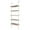 Oak/White, variant on Tcbosik Ladder Shelf, 5-Tier Wall Mounted Bookshelf, Bookcase with Metal Frame, Storage Rack for Home Office, Living Room, Bedroom, Rustic Brown