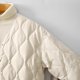 thumbnail image 4 of Parkas de manga larga para mujer, chaqueta holgada informal de color liso con capucha, chaqueta de algodón para mujer, 4 of 8
