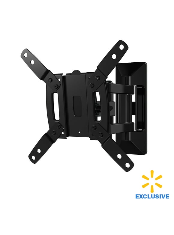SANUS Vuepoint Full-Motion TV Mount for TVs 13"-40" up to 50lbs Comes with 6' 4K HDMI cable Tilts, Swivels and Extends 10" from the Wall - FSF110KIT
