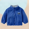 thumbnail image 3 of LUOGENLI Boys Jackets Size 10-12 Lightweight Mid Sized Child Coat Zipper Coat Children's Thick Coat Autumn and Winter Color Casual Long Sleeve Stand Solid Color Coat Boys Jacket Size 7 16-17 Years, 3 of 3