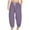 Purple, variant on Fengactive Little Boy Girls Casual Loose Harem Pants Drawstring Elastic Waisted Lounge Pants for Boy Girls