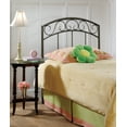 thumbnail image 2 of Hillsdale Furniture Wendell Metal Twin Headboard with Bed Frame, Copper Pebble, 2 of 2