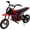 Red-7, variant on 24V Kids Electric Motorcycle with Shock-Absorbing Design,350w 3-Speed Dirt Bike with Twist-Grip Throttle/Hand-Operated Rear Brake,Up to 14.29 MPH,Max Load 135 Lbs,Seat Height 18.3 Inch,for Aged 8-14