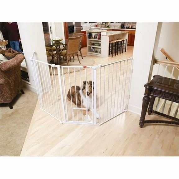 Carlson  Configurable Super Wide Walk Through Pet Gate