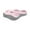 Pink, variant on HengDidi Foam Seat Cushion with Coccyx Support for Chair and Car Seat - Thick Ergonomic Pillow, Non-Slip Bottom for Home, Office, and Wheelchair Use, Breathable Comfortable Design