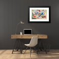 thumbnail image 4 of Rudolf Bauer 24x17 Black Modern Framed Museum Art Print Titled - Untitled (ca.&nbsp;1917-18), 4 of 5