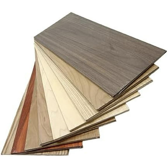 Mixed Species Craft Boards 1/8" X6.5"X15" Solid Hardwood