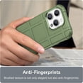 thumbnail image 5 of Slim Fit Case for iPhone 15 Pro, Rugged Shield Outdoor Durable Phone Case, Military Grade Anti-Dorp Protection and Camera Lens Protection Cover for iPhone 15 Pro (6.1 in.),HD Green, 5 of 14