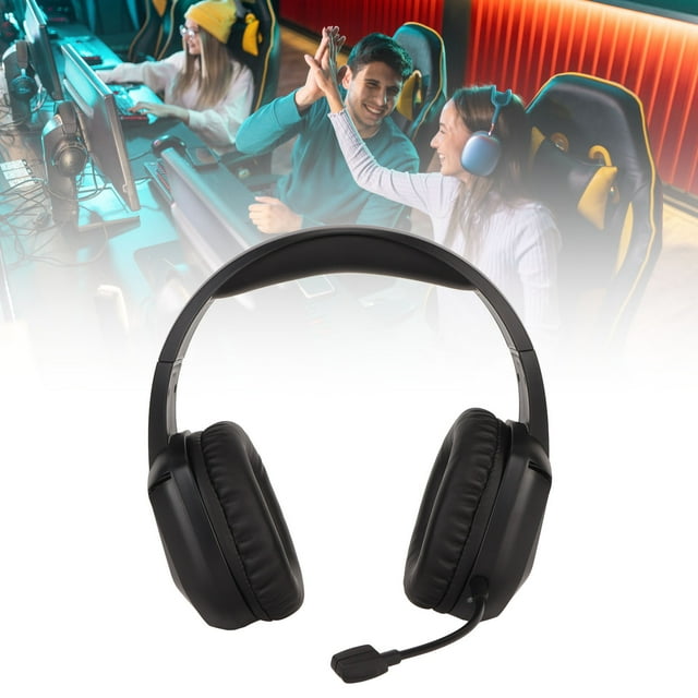 Gaming Headset, Ergonomic Design Noise Cancelling Gaming Headphone Multifunction HiFi Stereo For Gaming