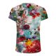 thumbnail image 5 of Pntutb moda mujer cuello redondo impresión camisa camisetas manga corta verano camiseta tops blusa Pntutb Pntutb-4568, 5 of 5