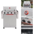 thumbnail image 5 of Monument Grills 4 Burner Propane Gas Grill ,Stainless Steel Outdoor Patio Barbecue Grill with  Cooking Plate, Mesa II 410BZ, 5 of 8