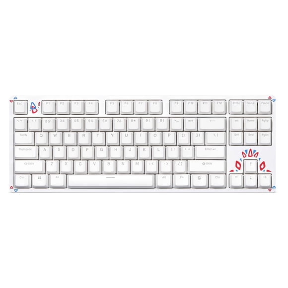 Teclado mecánico DROP Togekey TKL Gateron Yellow con LED