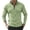 Green, variant on Mens Golf Polo Long Sleeve Solid Jacquard Comfort Crew Neck Plus Size Mens Clothing,Blue,L