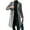 Grey, variant on Haite Men Winter Trench Coat Notched Lapel Breasted Pea Coat Casual Jacket Mid Long Overcoat Business Work Outwear