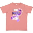 thumbnail image 3 of Inktastic I Wear Purple For My Mom Lupus Awareness Boys or Girls Toddler T-Shirt, 3 of 5