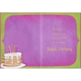 thumbnail image 2 of Designer Greetings Pancakes with Sparkling Icing Age 5 / 5th Birthday Card for Girl, 2 of 2