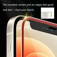 thumbnail image 3 of GoldCherry Camera Armor For iPhone 12 Mini Screen Protector, Front & Back 9H Hardness Tempered Glass Screen Protector [Titanium Edge] Anti-Scratch 0.26mm HD For iPhone 12 Mini 5.4 Inch(Red), 3 of 8
