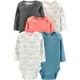 thumbnail image 1 of Body Simple Joys de Carter's Baby Girls de 6 a 9 meses (5 unidades), 1 of 5