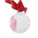 thumbnail image 1 of Bolas de vidrio soplado a mano personalizables, decoraciones acolchadas, decoración impresa personalizada, adornos pintados a mano, Navidad, 1 of 4