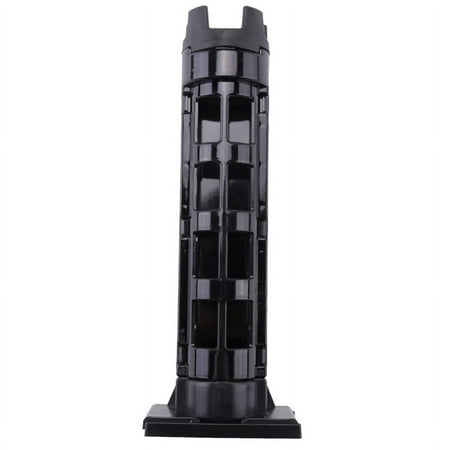 Fishing Rod Holder Raft Fishing Accessories Vertical Inserting Device for Box Fishing Tackle-Black