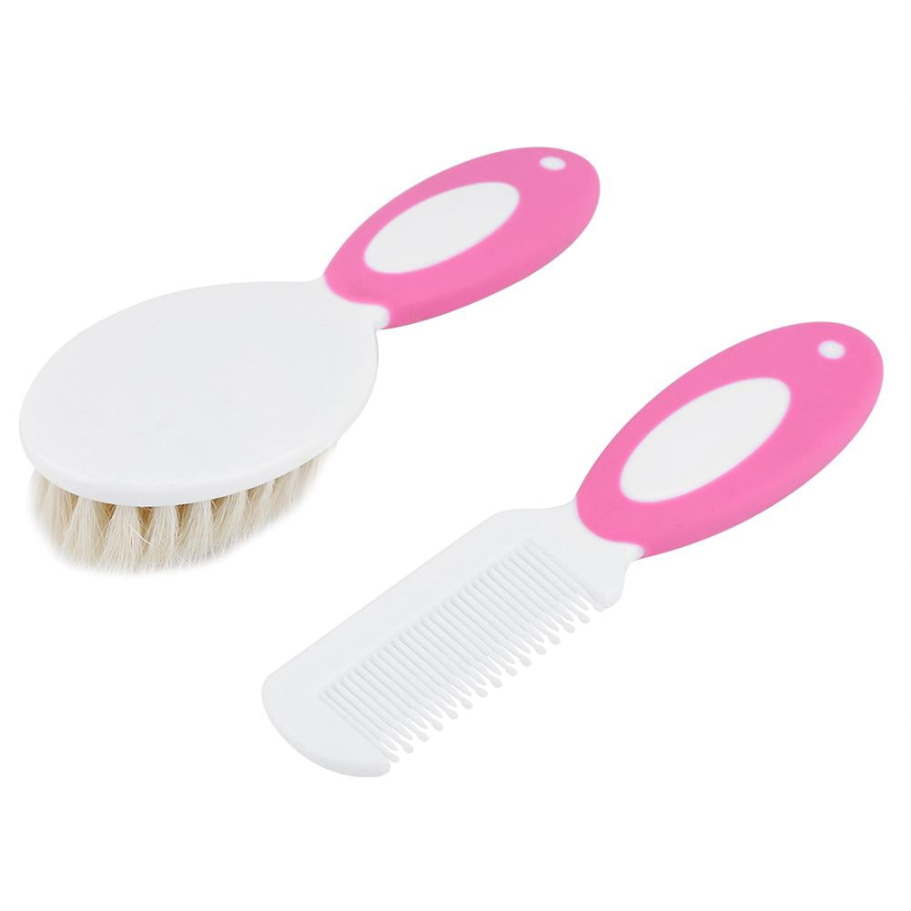 LYUMO Plastic Lightweight Cozy Safe Baby Kid Brush and Comb Set Head ...