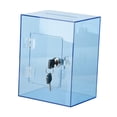 thumbnail image 2 of WeiLaiKeQi Acrylic Money Saving Box Lockable Removable Piggy Bank for Teens Kids Office blue, 2 of 9