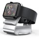 thumbnail image 2 of Soporte Del Cargador Soporte de cargador de reloj de aleación de aluminio antideslizante para Apple Watch (plateado), 2 of 4
