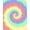 Rainbow Multicolor, Pattern 2, variant on ODIKA Cloud With Pastel Gradient Ombre Swirl Design Tie Dye Rainbow Playful Expressive Foldable Easy Care for Queen Size Bedroom, Under Bed, Master