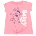thumbnail image 2 of Conjunto de ropa Bluey para niñas pequeñas y pantalones cortos con forma de delfín, 2 of 6