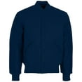 thumbnail image 5 of Holloway 224183.F65.XS Adult Varsity Jacket, Dark Navy - Extra Small, 5 of 5