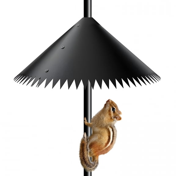 ACDANC Squirrel Baffle for Bird Feeder Pole,Outdoor Wrap Around Squirrel Baffle-14 Inch,Bird Feeder Baffles and Domes Squirrel Protection