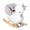 White 181, variant on Foot-to-Floor Sliding Car for Toddlers 1.5-3 Years, Ride On Push Car with Music and Lights, Black Polypropylene Kids ATV Toy