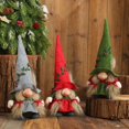 thumbnail image 2 of Yidarton Christmas Big Nose Faceless Doll Pointed Hat Gnome Doll Christmas Decorations Green Hat, 2 of 12